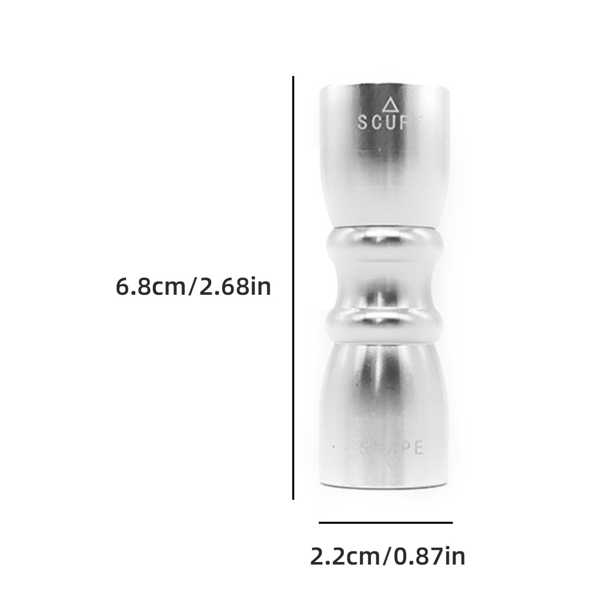 Scott Edward 3-in-1 Pool Cue Tip Tool - Professional Billiard Cue Accessories with Scuffer, Shaper & Aerator | Perfect Gift for Men, Husband & Friends | Enhance Your Game in Pool Halls & Home Bars