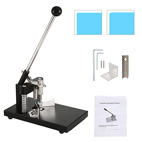 Heavy Duty Corner Rounder Punch - 1.2”/30mm Thickness Manual Paper Punch Cutter with R6mm & R10mm Interchangeable Dies for Cardstock, Plastic, Aluminum Sheets | Perfect for Scrapbooking, DIY Crafts, and Metalworking Projects