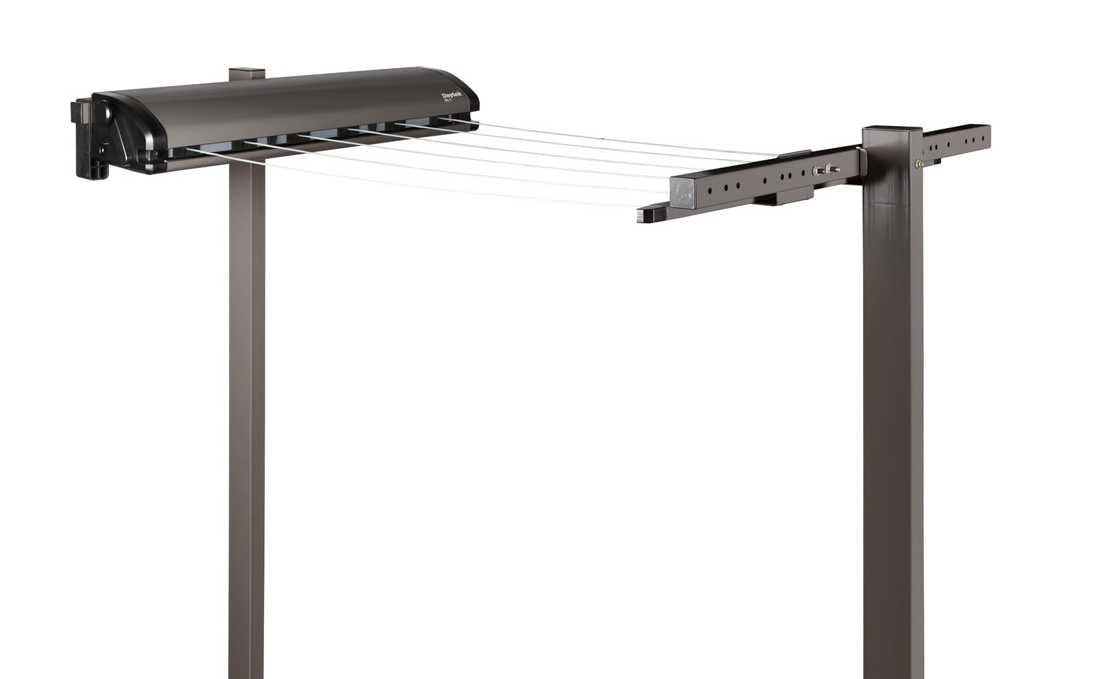 Daytek Retractable Clothesline Mounting Kit - Heavy Duty Stainless Steel Clothes Drying Rack for Indoor/Outdoor Use - Perfect for Apartments, Camping & Travel