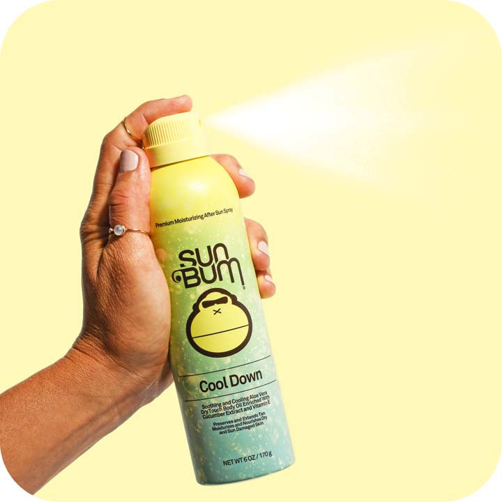 After Sun Cool Down Spray - Soothing Aloe Vera & Vitamin E for Sunburn Relief - Perfect for Post-Sun Exposure, Beach Days & Outdoor Activities