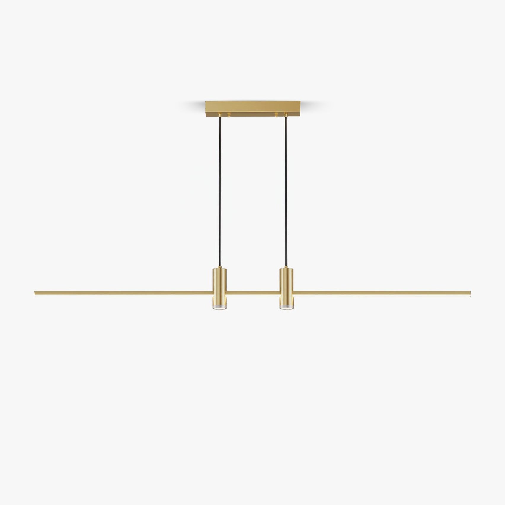 Modern Link Pendant Light Fixture - Adjustable Chain Hanging Lamp for Kitchen Island, Dining Room, or Bedroom Lighting