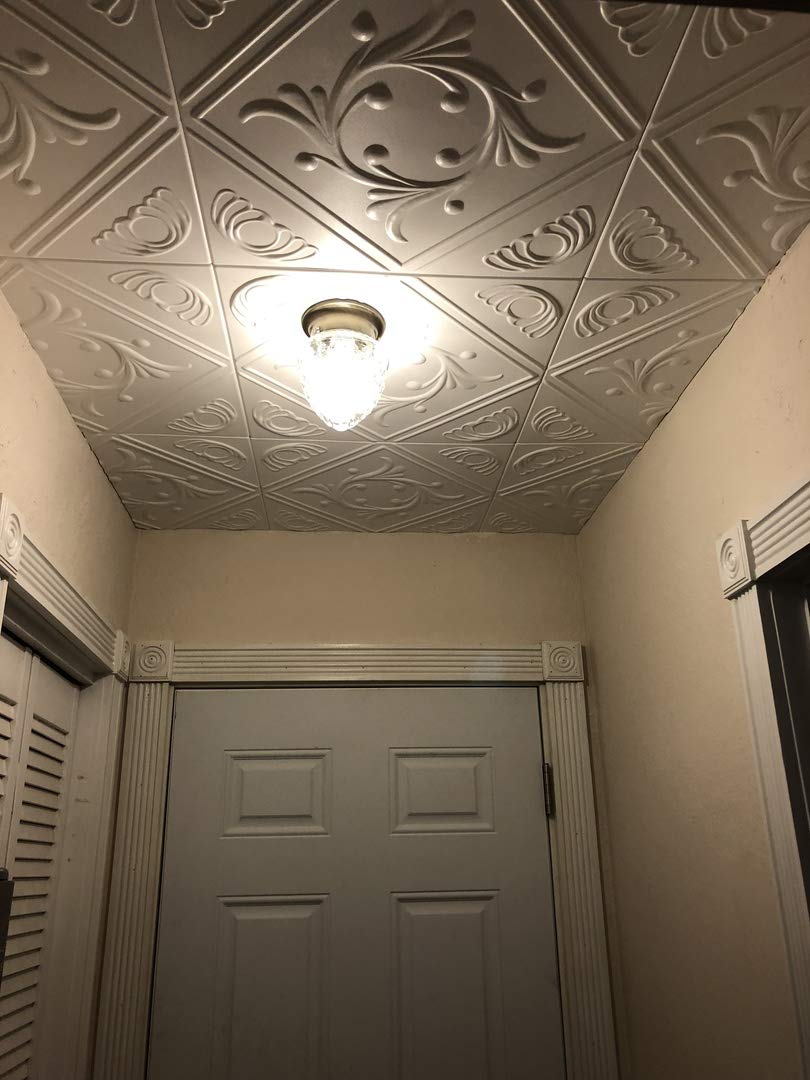 Premium Diamond Wreath Foam Ceiling Tiles - 12