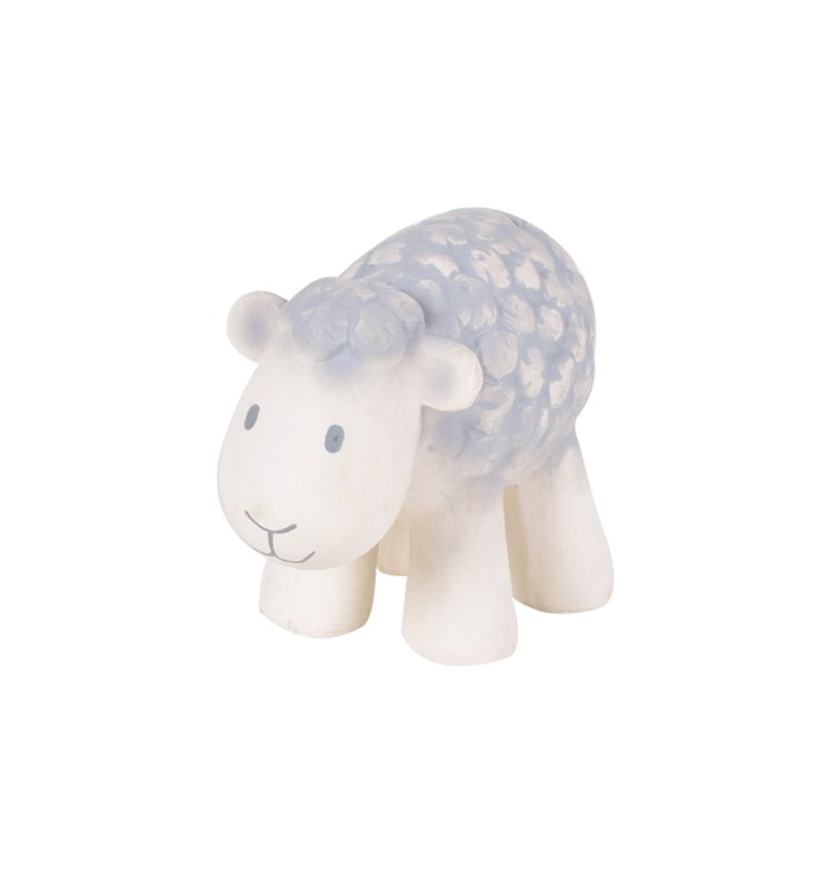 Tikiri Natural Rubber Farm Animal Toys for Babies - Safe & Eco-Friendly First Animal Toys for Toddlers - Perfect for Sensory Play, Early Learning & Nursery Decor