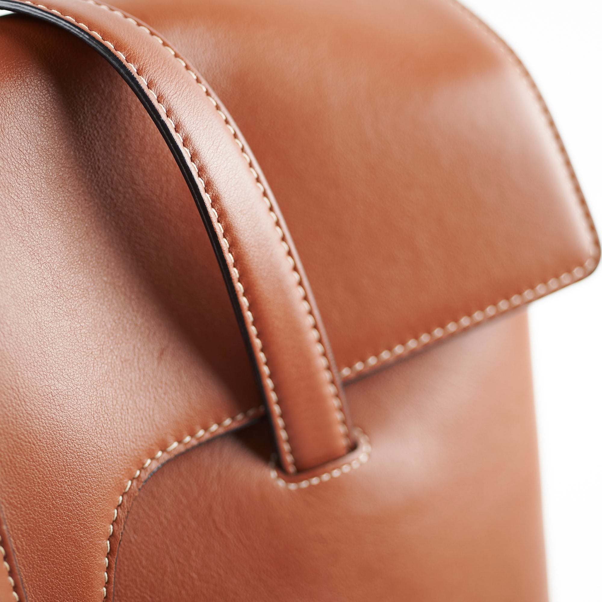 Celine Medium Soft 16 Bag in Tan - Luxury Leather Shoulder Bag for Women | Perfect for Work, Travel & Everyday Use