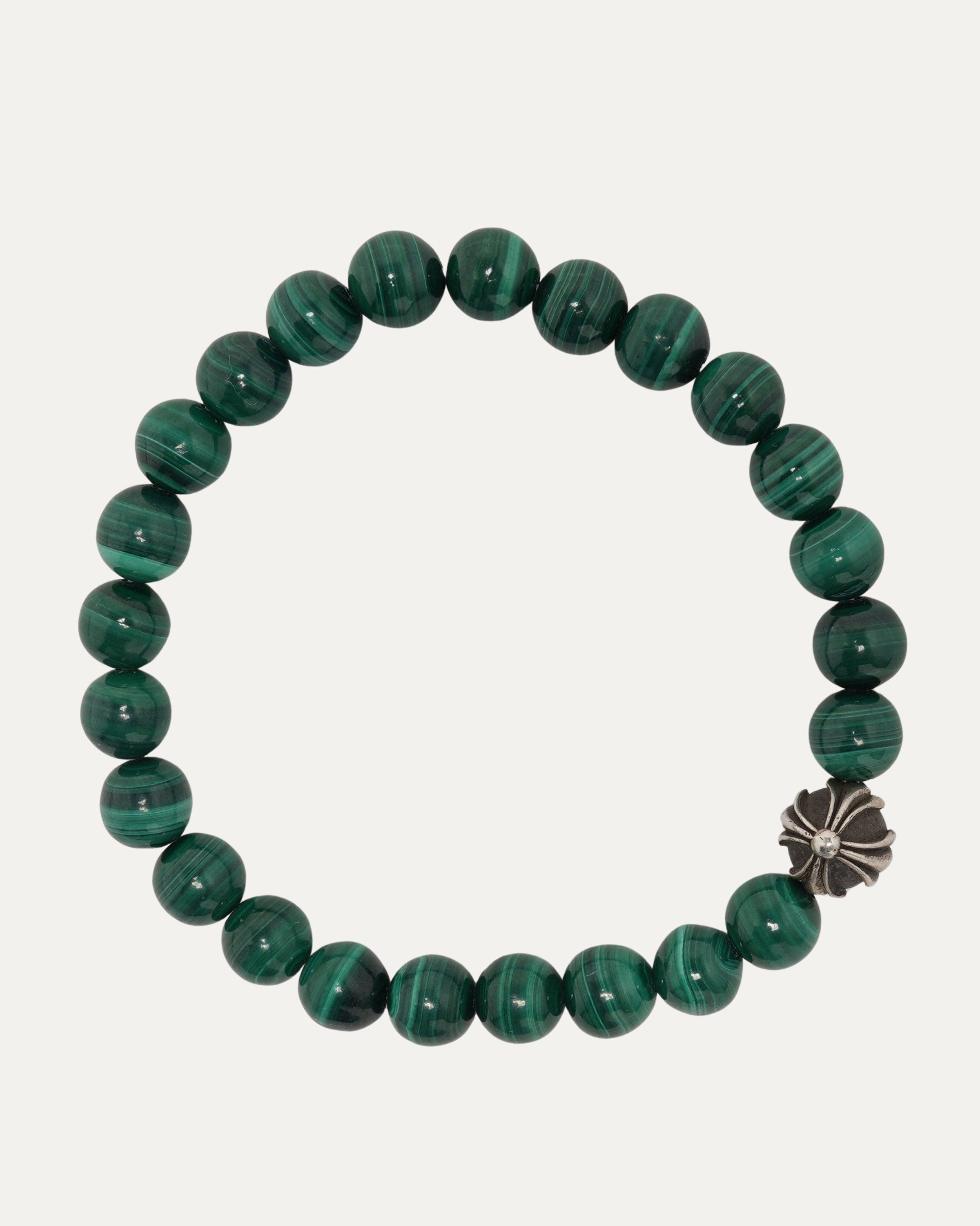 6mm Plus Ball Bead Bracelet for Women - Stretchy Elastic Crystal Beaded Jewelry for Yoga, Meditation & Boho Fashion Accessories