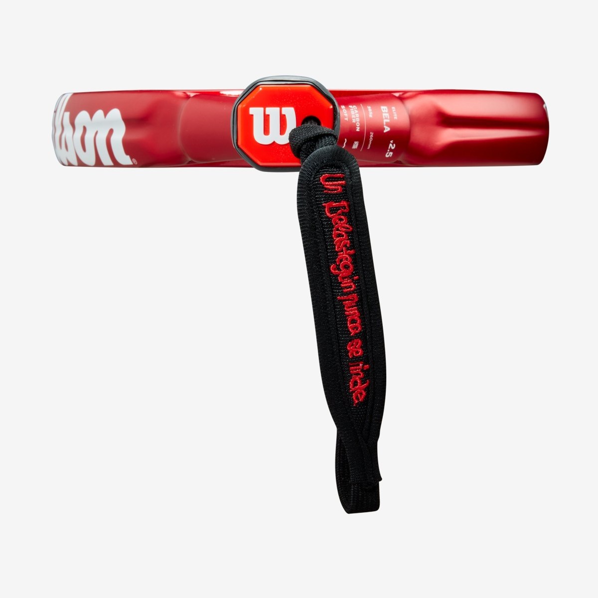 Wilson Bela ELITE V2.5 Padel Racket - Professional Carbon Fiber Paddle Tennis Racket for Advanced Players (Red/Black) | Perfect for Competitive Matches & Training Sessions