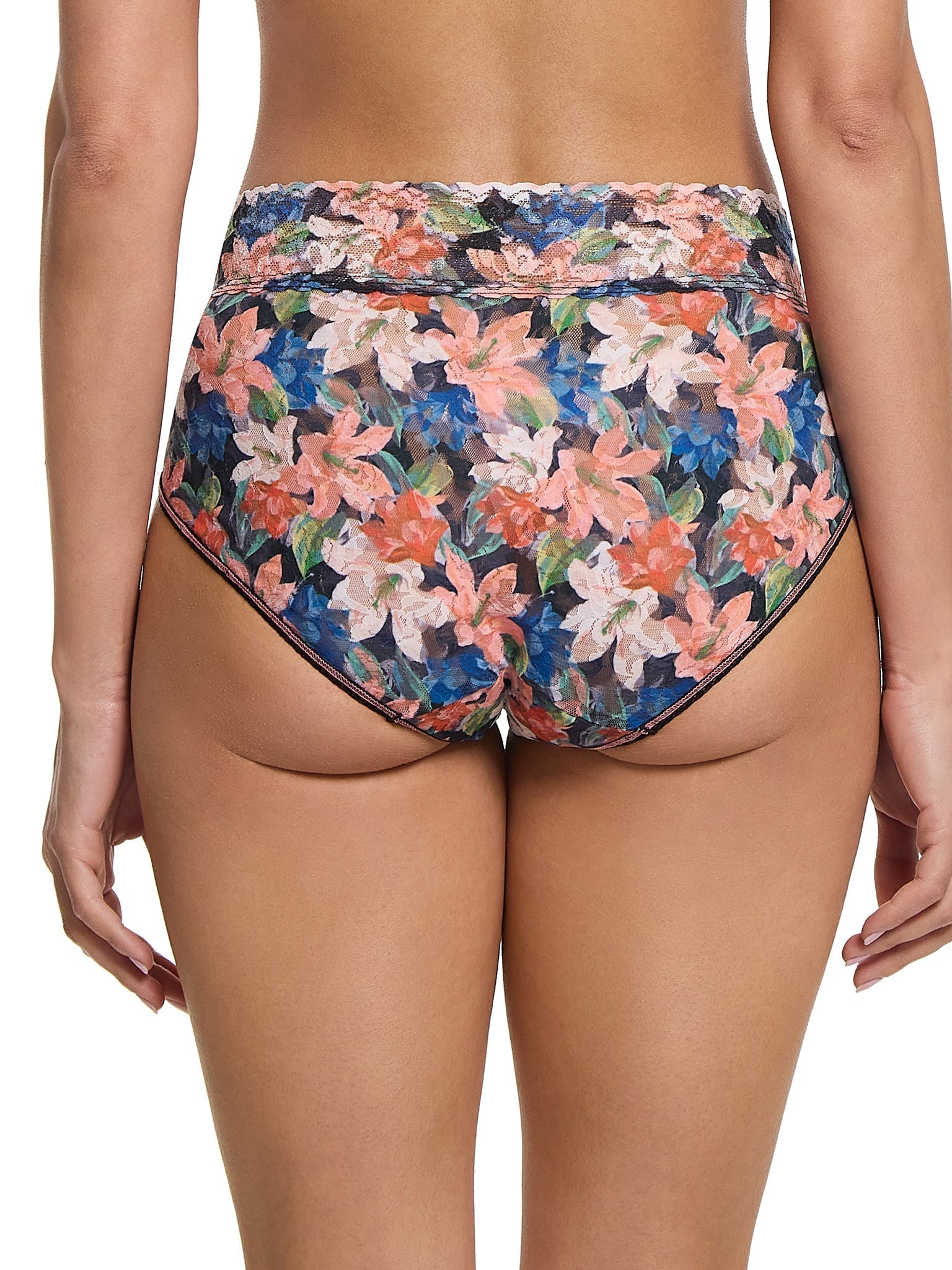 Printed Signature Lace® French Brief - Elegant Women's Underwear for Comfort & Style | Perfect for Everyday Wear, Special Occasions & Bridal Lingerie