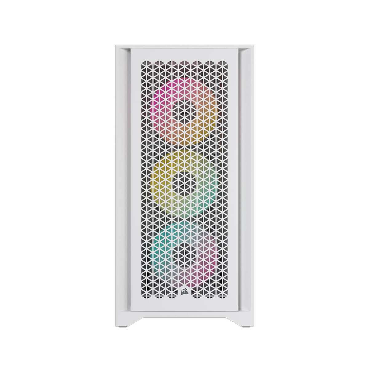 Corsair iCUE 4000D RGB Airflow Mid Tower ATX PC Case - White Tempered Glass, High Airflow Design for Gaming & Streaming Setup