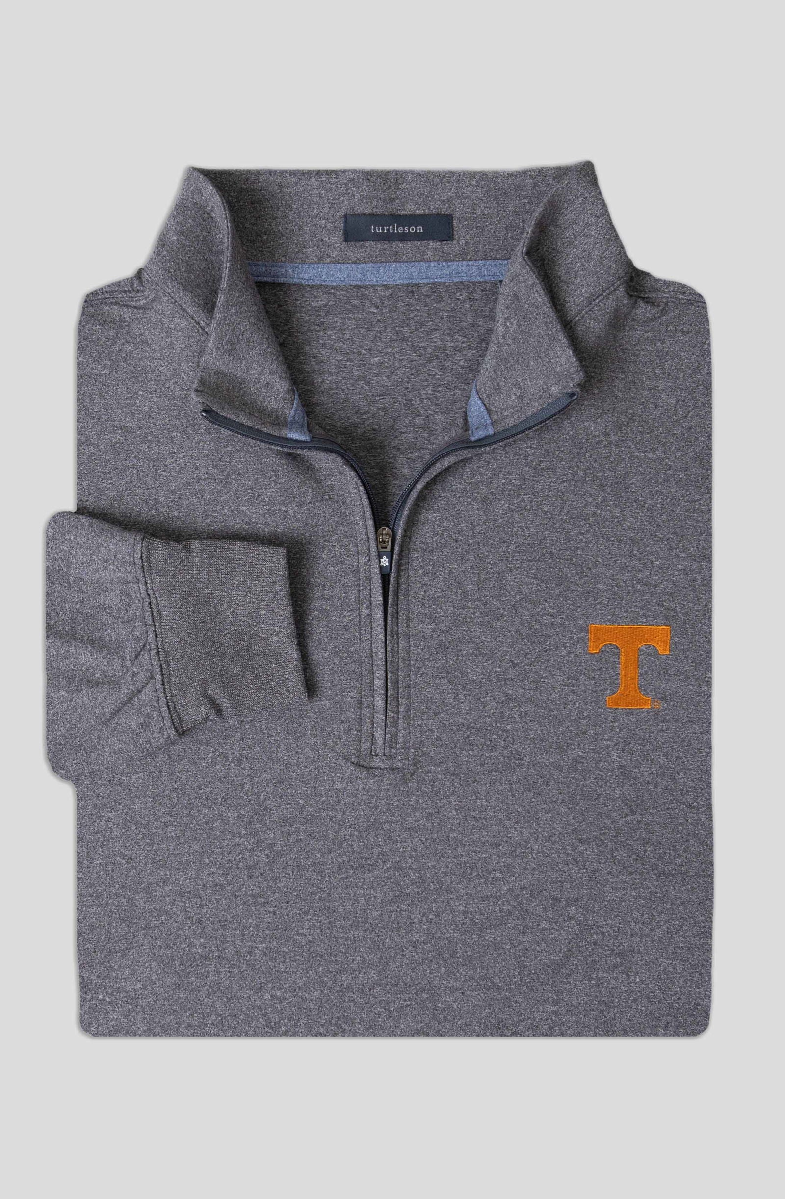 University of Tennessee Siro Long Sleeve Quarter Zip Pullover - Comfortable Fleece Lined Sweatshirt for Men & Women | Perfect for Football Games, Campus Wear & Casual Outfits