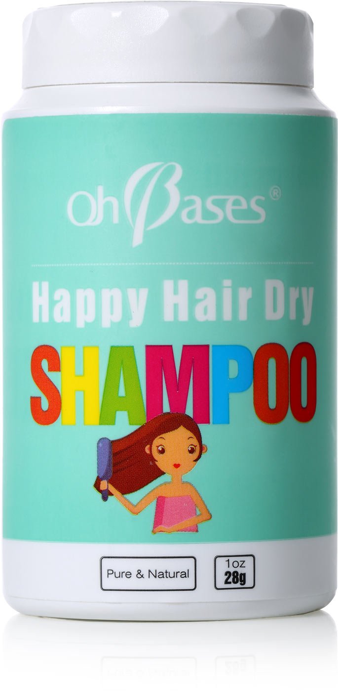 Happy Hair Dry Shampoo for Oily Hair - Volumizing & Refreshing Spray - Quick Cleanse Between Washes - Perfect for Travel, Gym & Busy Mornings