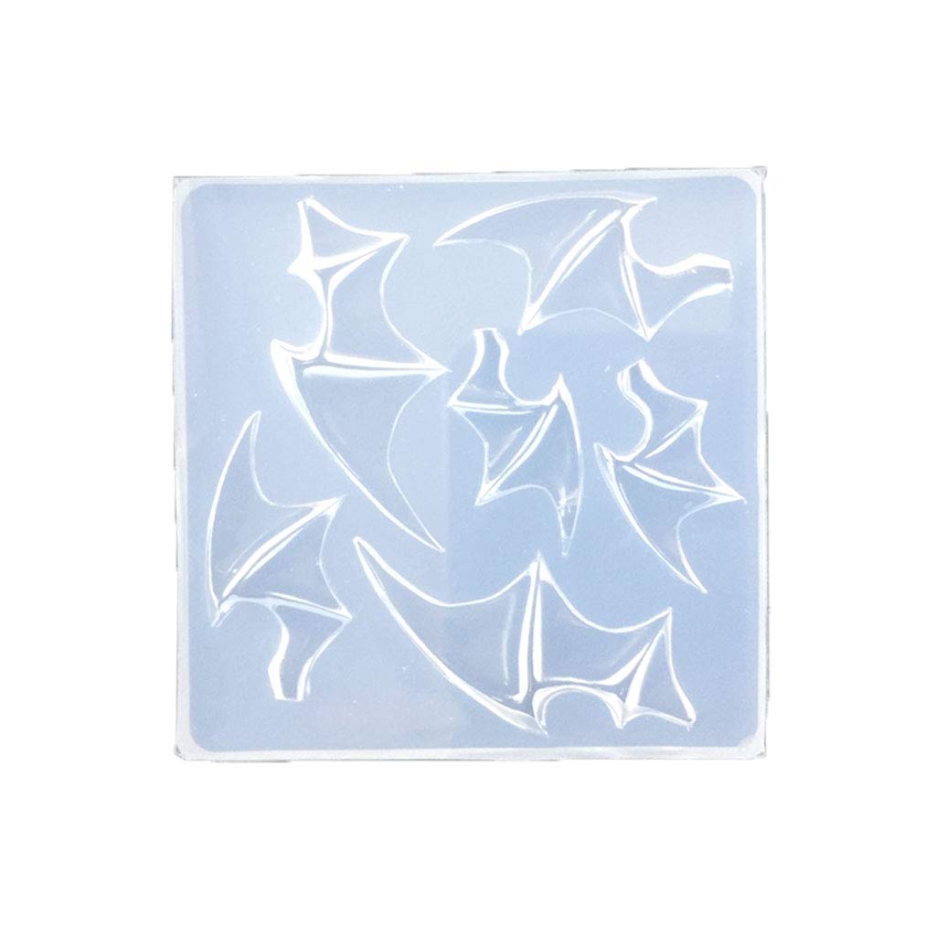 3Pcs Magic Wand Evil Wings Devil Horns Silicone Resin Molds Kit - DIY Hair Clip Making, Jewelry Crafting & Cosplay Accessories (Perfect for Halloween, Gifts & Resin Art Projects)