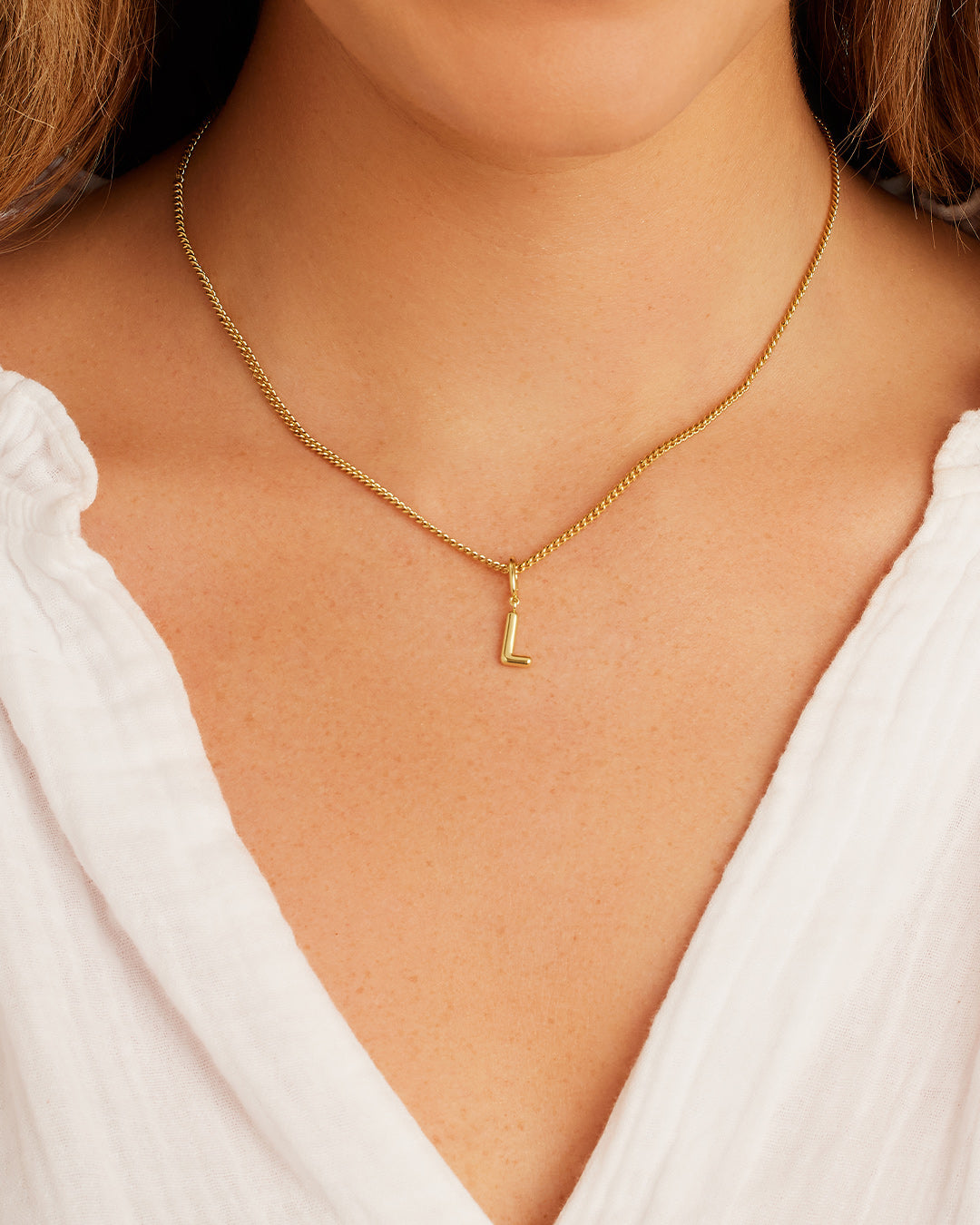 Alphabet Helium Parker Charm - Stylish Initial Letter Pendant Necklace for Women, Perfect for Gifts, Birthdays & Everyday Wear