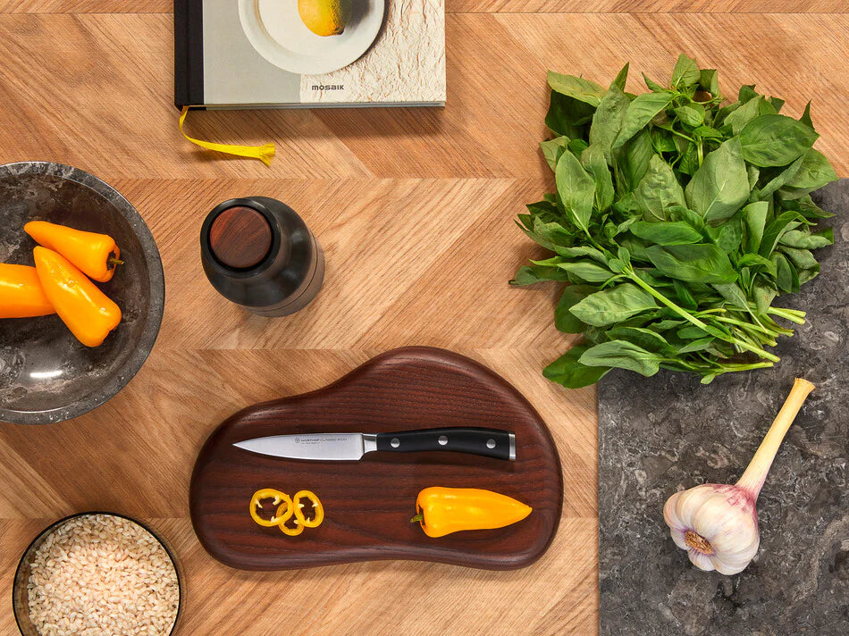 Wusthof Ikon Paring Knife - Premium German Stainless Steel Fruit & Vegetable Peeling Knife for Kitchen, Cooking & Food Prep