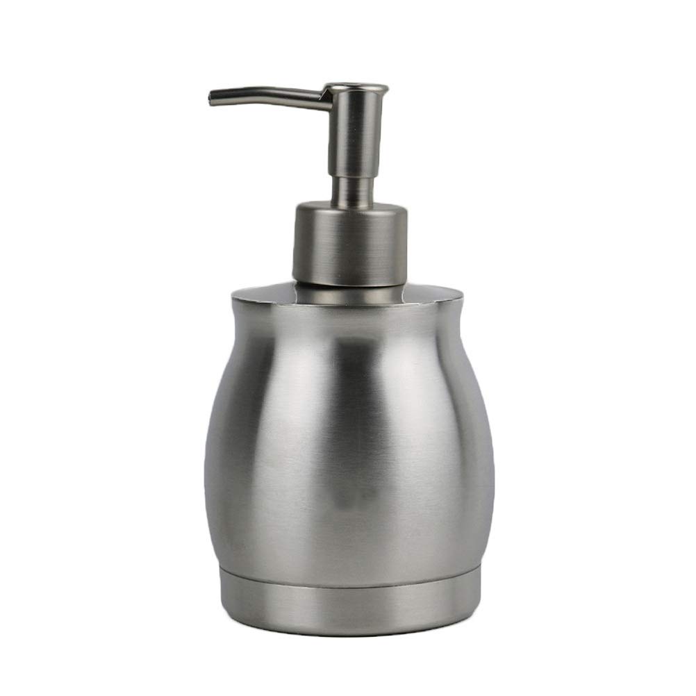 Stainless Steel Shampoo Dispenser Bottle with Pump - Leakproof Refillable Liquid Container for Shower, Bathroom & Travel | Cabilock Hair Care Accessories