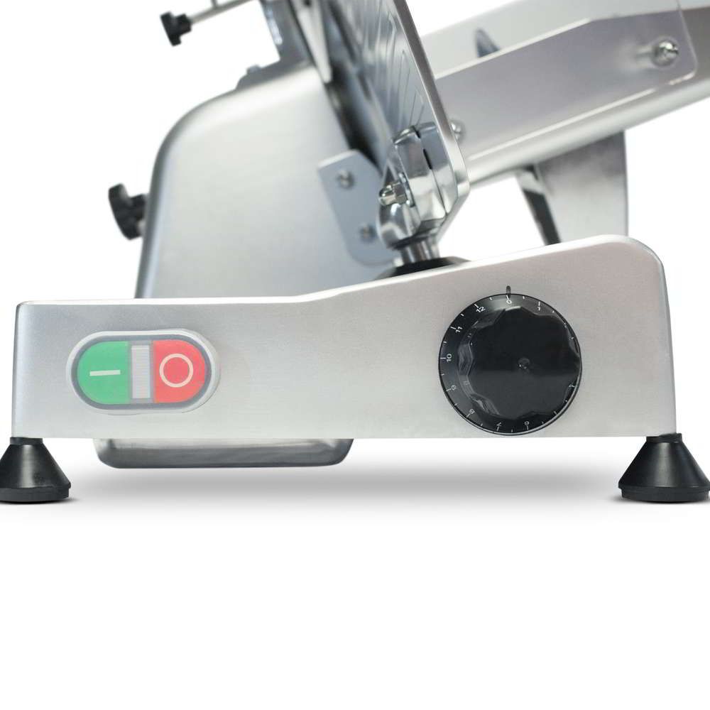 Commercial AG 10 Inch (250mm) Electric Meat Slicer for Deli, Roast Beef & Sausage – Perfect for Home Kitchens & Butcher Shops