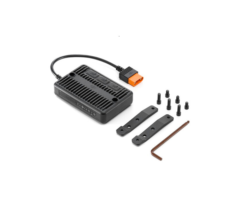 DJI MPPT Solar Panel Adapter for DJI Power Station - High Efficiency Solar Charger for Outdoor Camping, RV Trips & Emergency Power Backup