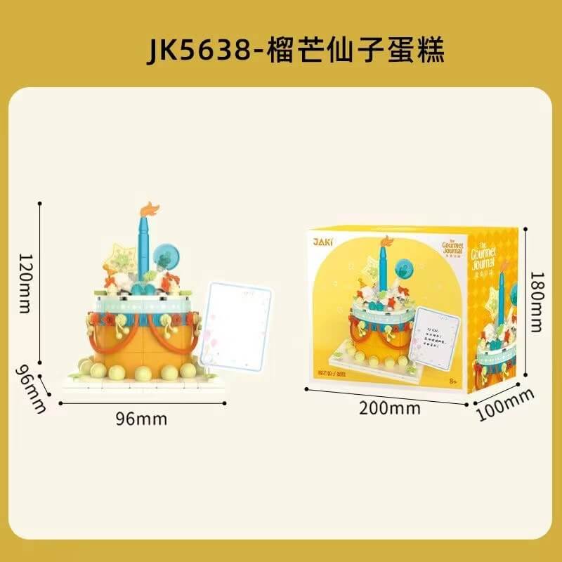 JAKI Beautiful Cake Series - Elegant Baking Decorations for Wedding, Birthday & Party Cakes | Perfect for Home Bakers & Professional Chefs