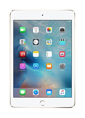 Apple iPad mini 4 64GB Gold - Refurbished Tablet with iOS, Lightweight & Portable, Perfect for Travel, Work & Entertainment