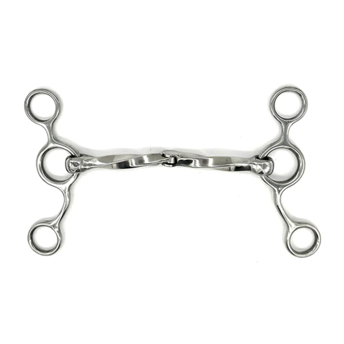 AJR Twisted Hinge Tom Thumb Bit - Comfortable Horse Training Bit for Western Riding, Trail & Dressage - Perfect for Training Young Horses & Refining Cues