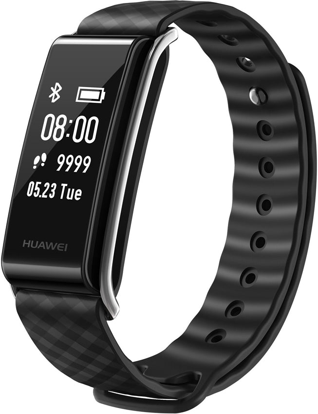 Huawei Color Band A2 Fitness Tracker - Smart Activity Monitor with Heart Rate & Sleep Tracking, IP68 Waterproof, Black | Perfect for Running, Gym Workouts & Daily Health Monitoring