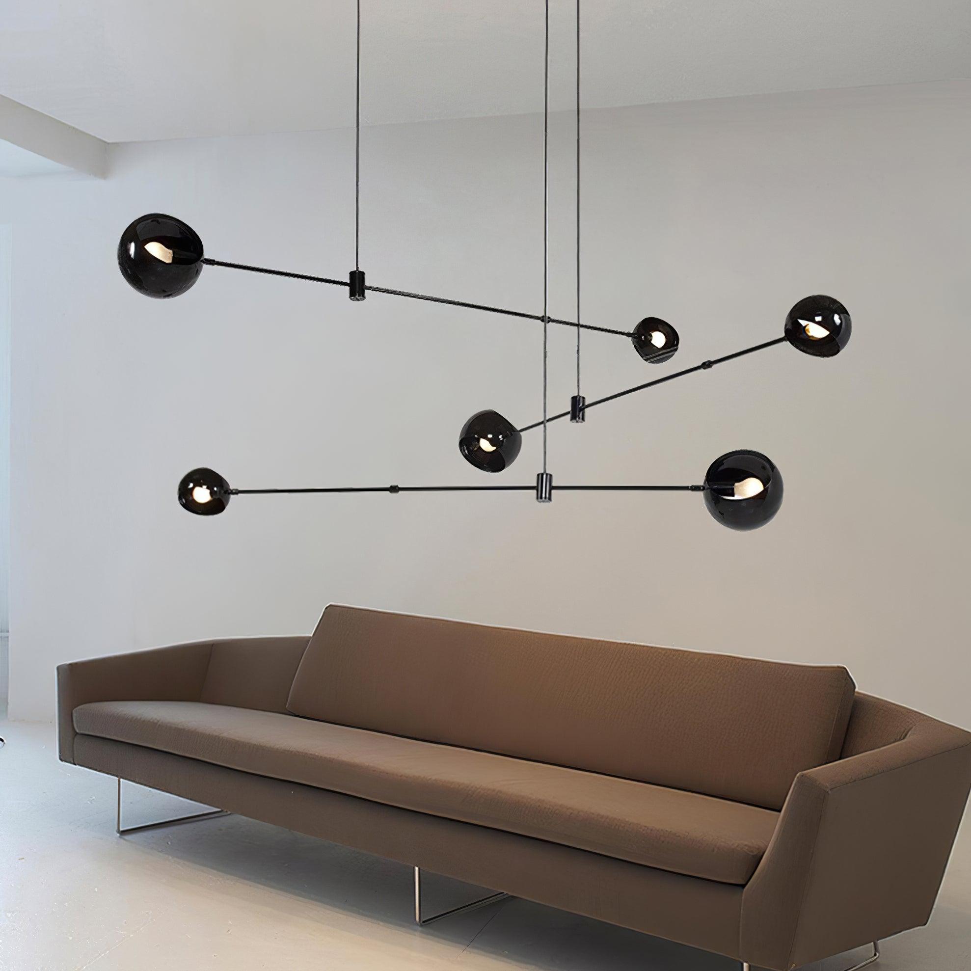 Acaba Chandelier - Elegant Crystal Ceiling Light Fixture for Dining Room, Living Room & Bedroom | Modern Home Decor Lighting