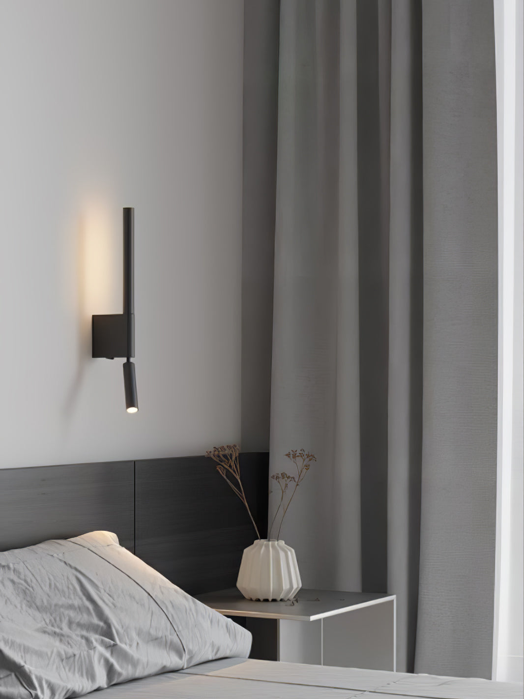 Modern LED Wall Light for Home Decor - Energy Efficient Indoor Lighting for Living Room, Bedroom, and Hallway - Dimmable Warm White Light Fixture