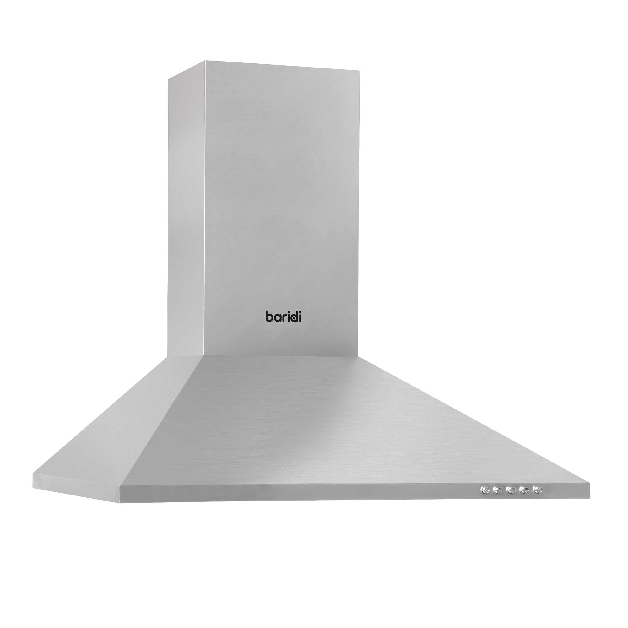 Baridi 4-Zone Ceramic Hob with 5-Function Fan Assisted Oven & Chimney Style Cooker Hood Bundle DH185 - Perfect for Modern Kitchens & Home Cooking