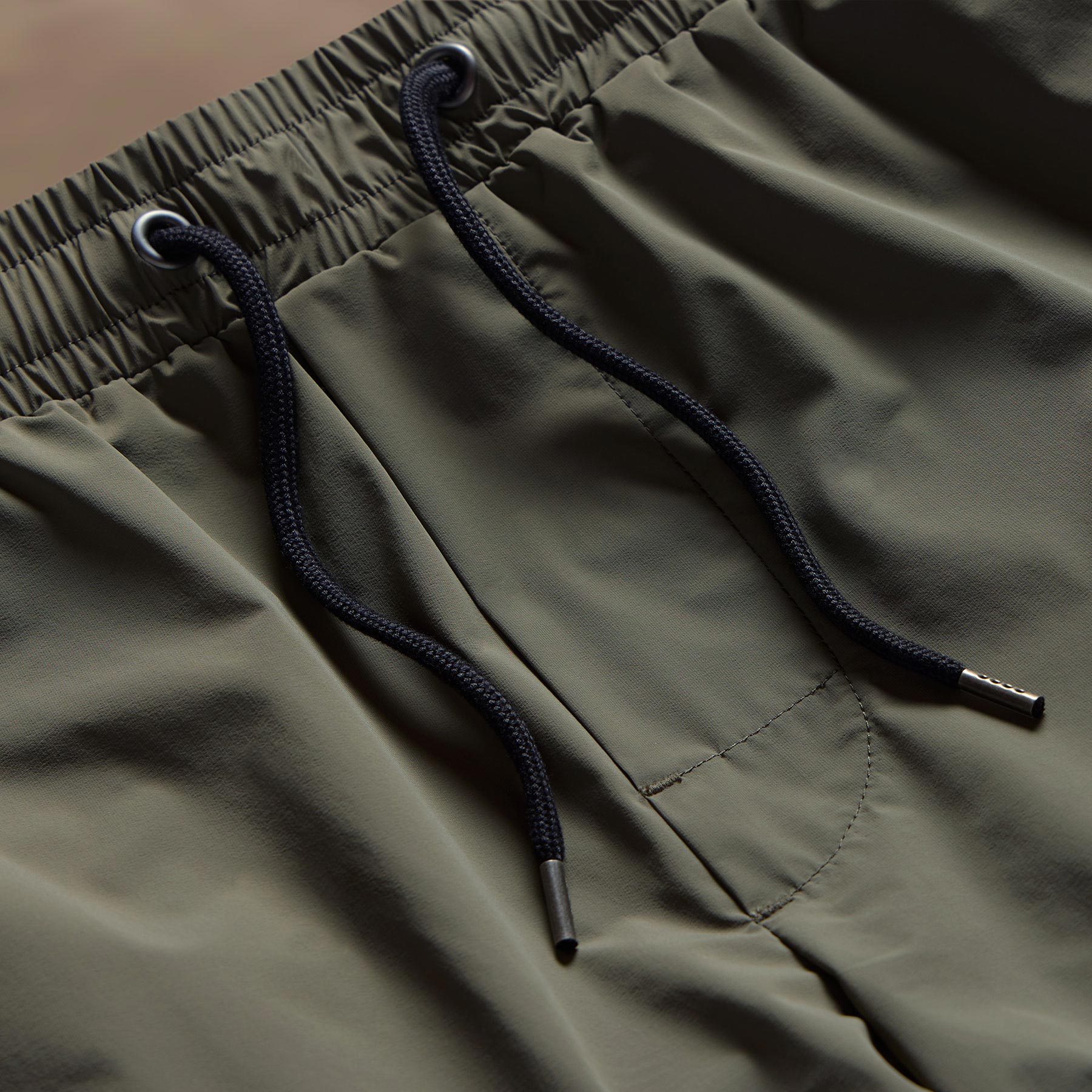 Men's Stretch Nylon Split Hem Boardshorts - Quick Dry Swim Trunks with Comfortable Elastic Waistband for Surfing, Swimming & Beach Vacation