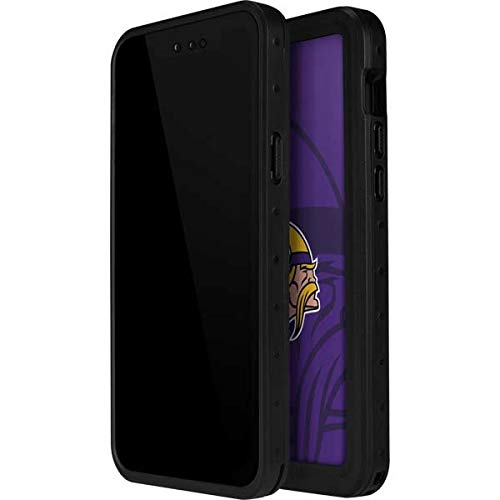 Waterproof iPhone 12 Pro Max Case with Minnesota Vikings NFL Team Design | Shockproof & Scratch-Resistant Phone Cover | Perfect for Game Days, Outdoor Activities & Daily Protection