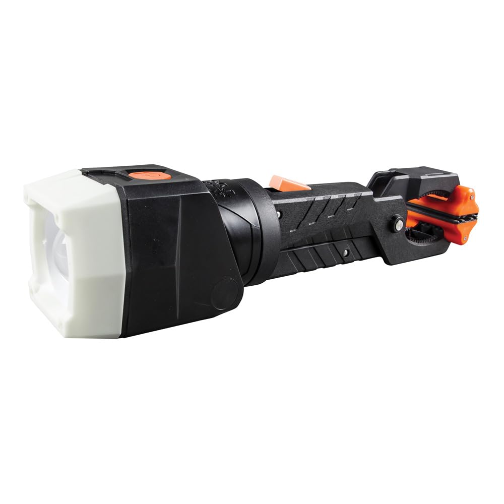 Klein Tools 56029 LED Work Light - 360° Rotating & 90° Pivoting Head, Dust & Water Resistant - Perfect for Construction, Auto Repair, and Home Improvement Projects