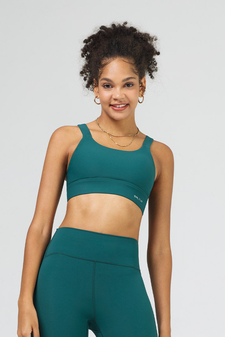HiTense™ Adjustable Sports Bras for Women - High Support Workout Bra with Removable Pads - Perfect for Running, Yoga & Gym Training