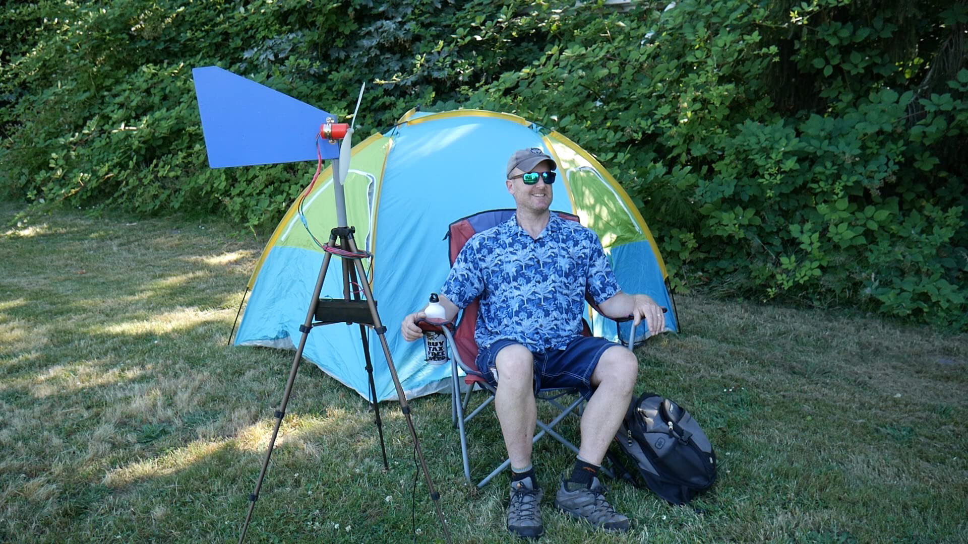 Portable Wind Turbine Generator for Camping & Off-Grid Power - Lightweight & Efficient USB Charging for Outdoor Adventures