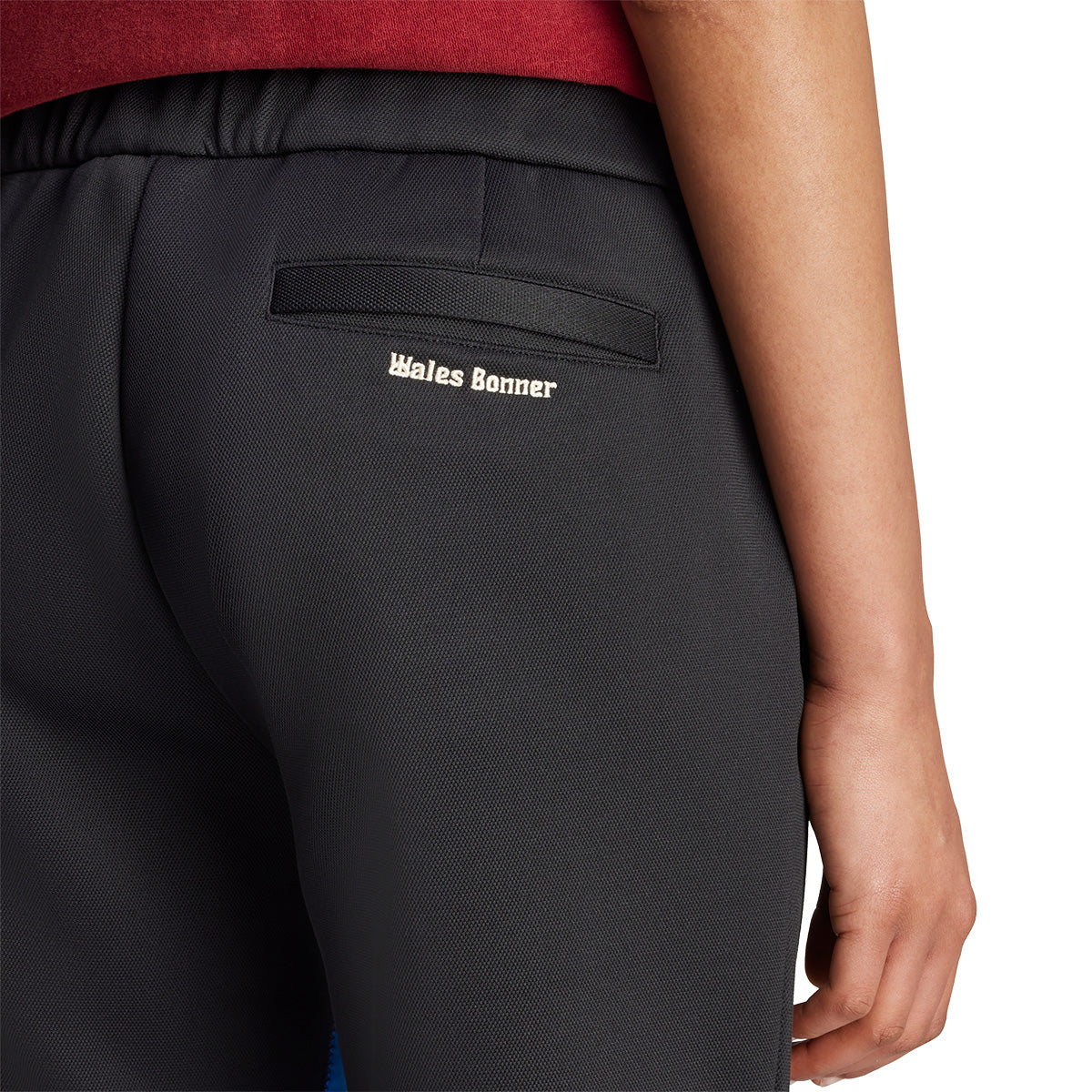 Wales Bonner Women's Black Pique Track Pants - Comfortable Athletic Joggers for Running, Gym & Casual Wear