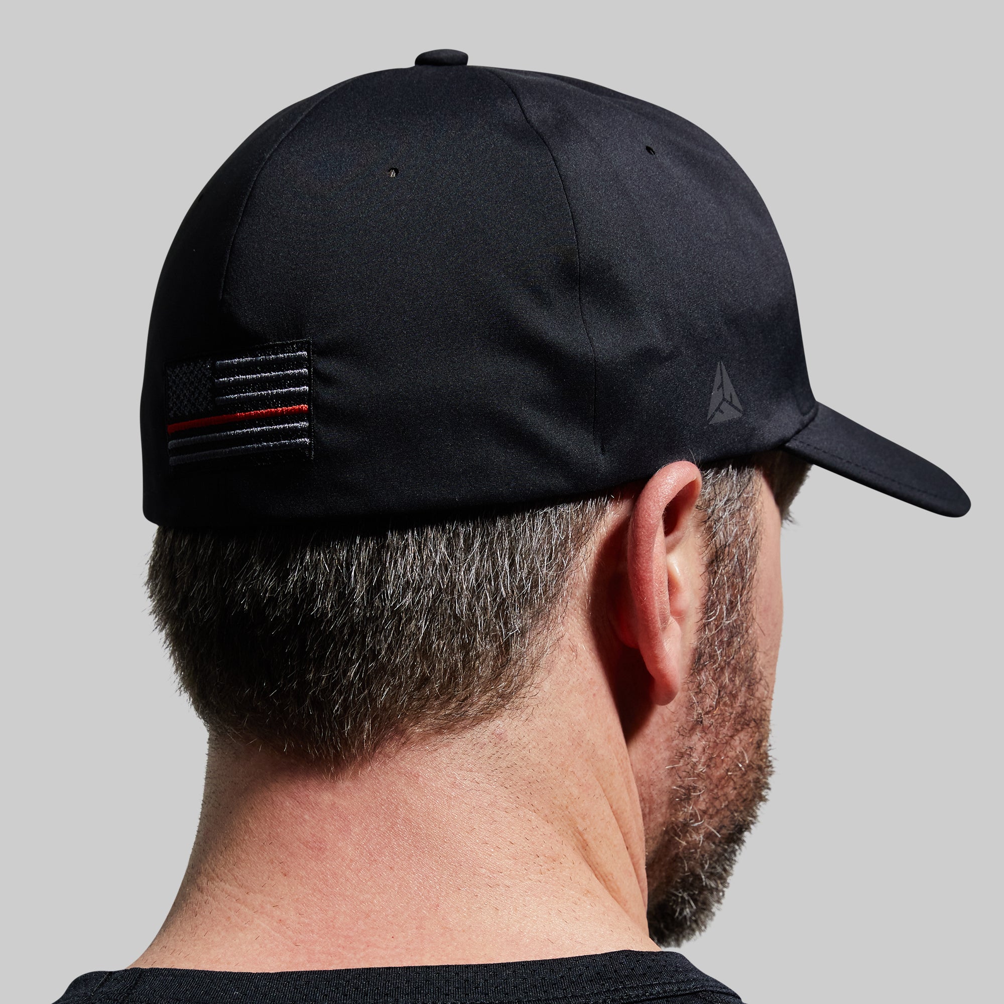 FlexFit Delta Hat - Thin Red Line Edition | Adjustable Baseball Cap for Men & Women | Perfect for Outdoor Activities, Sports & Casual Wear
