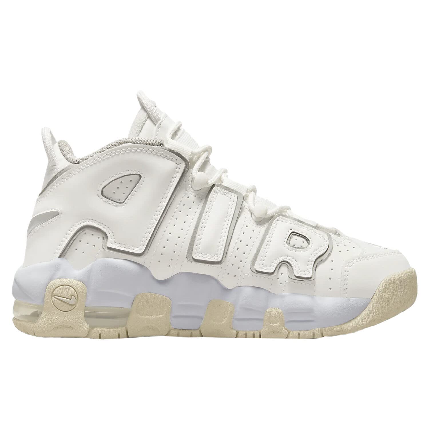 Nike Boys Air More Uptempo Basketball Shoes for Kids - Comfortable Sneakers for School, Sports & Daily Wear