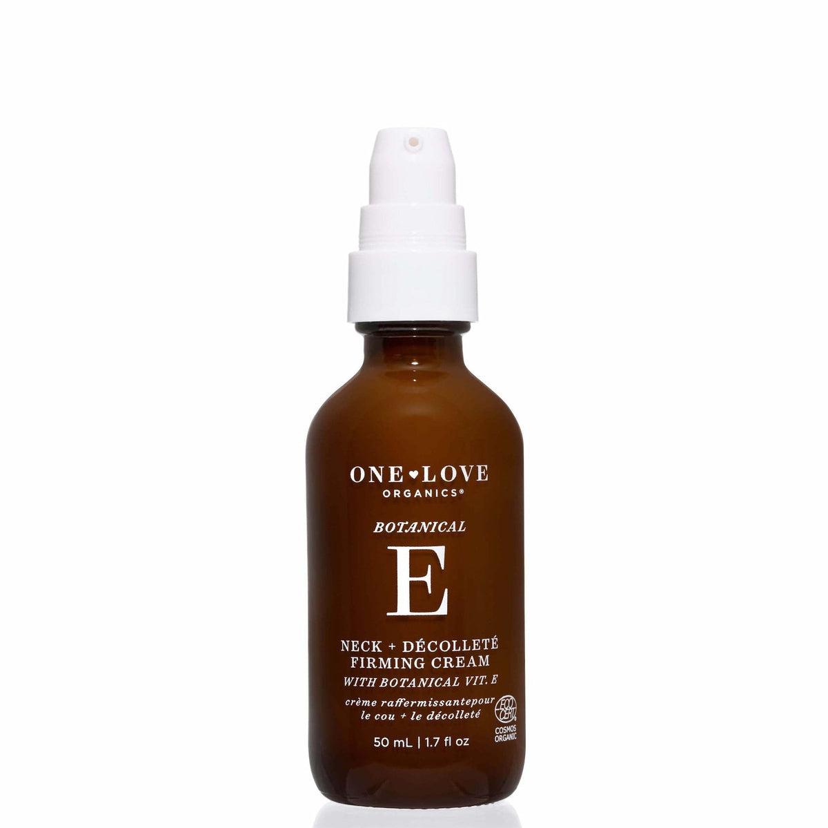 Botanical E Neck & Décolleté Firming Cream - Anti-Aging & Skin Tightening for Women - Perfect for Nighttime Skincare & Wrinkle Reduction