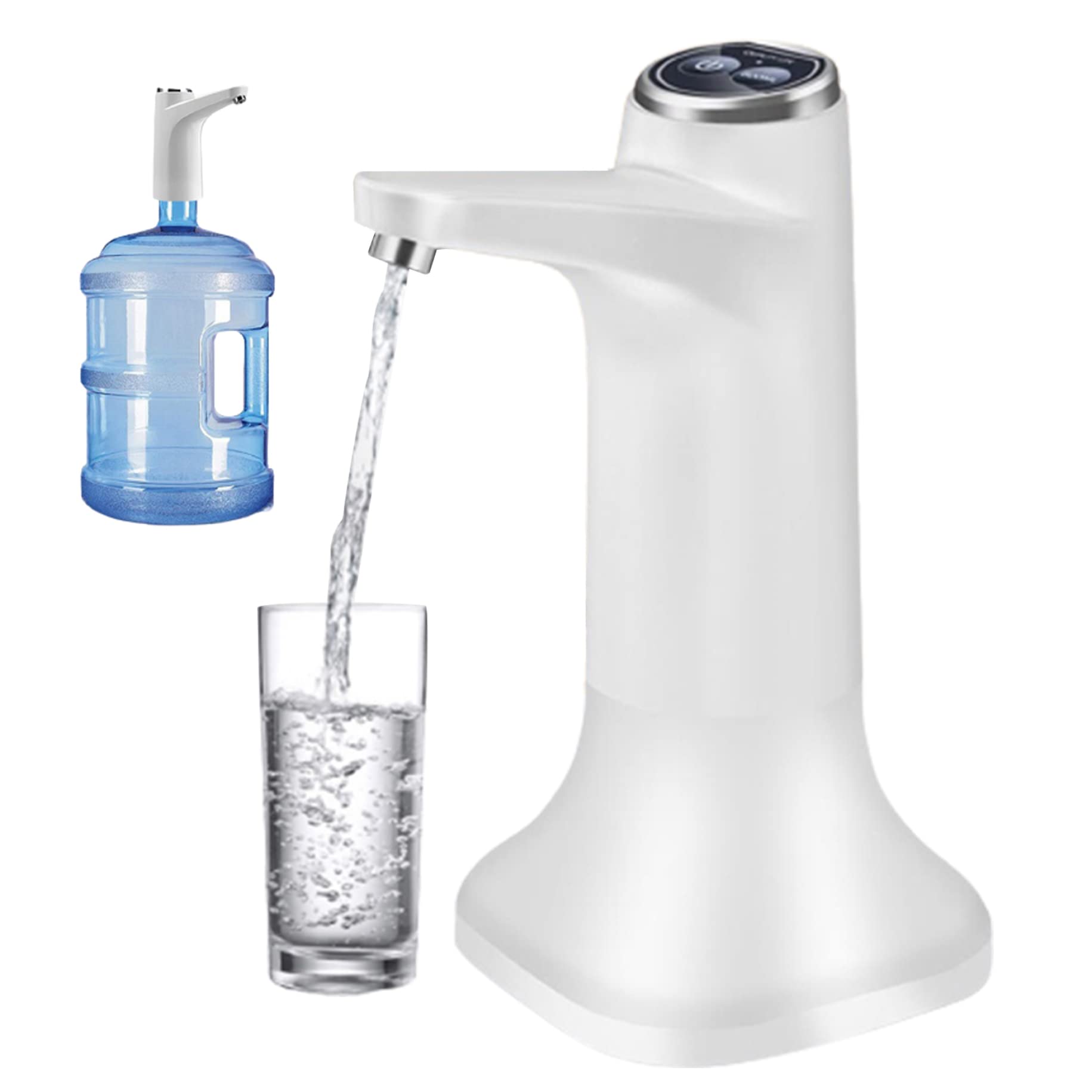 Electric Water Bottle Dispenser - Automatic USB Rechargeable Drinking Water Outlet for 1-5 Gallon Universal Bottles | Perfect for Home, Office & Camping Use
