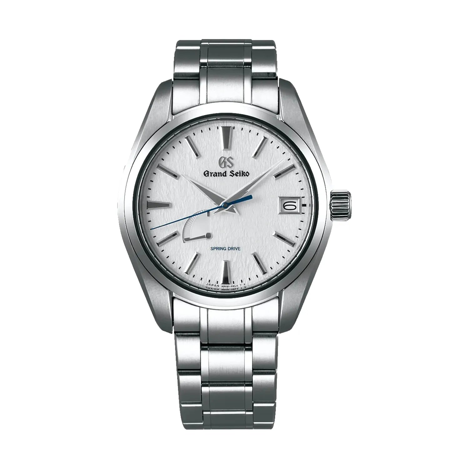 Grand Seiko SBGA211 Snowflake Heritage Spring Drive 41mm Stainless Steel Watch with White Dial & Bracelet - Luxury Automatic Timepiece for Men, Business & Formal Occasions