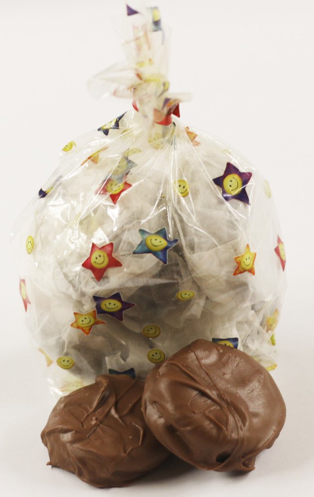 Scott's Cakes Milk Chocolate Covered Cool Mint Oreos - 1 Pound Smiley Face Bag - Perfect for Birthday Parties, Office Treats & Holiday Gift Giving