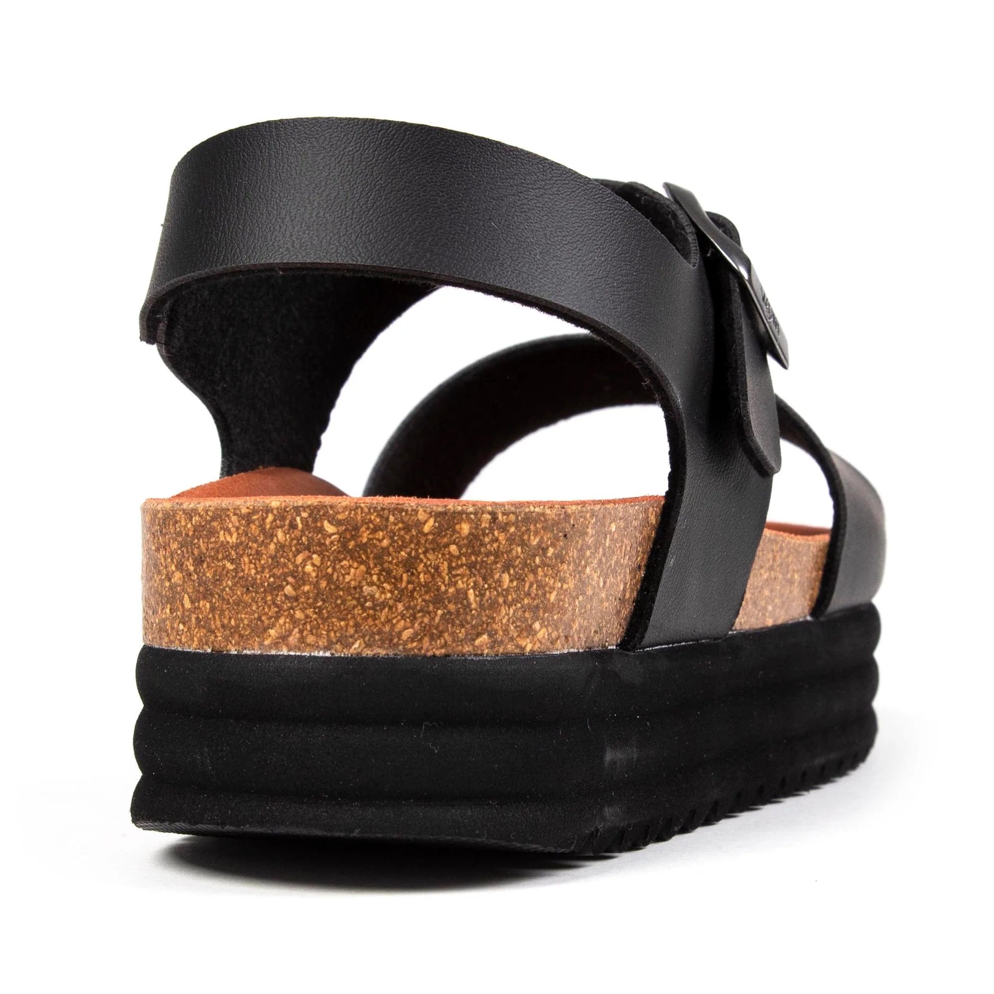 Clove Women's Vegan Flatform Sandals - Comfortable & Stylish Black Sandals for Summer | Perfect for Beach, Vacation & Casual Outfits
