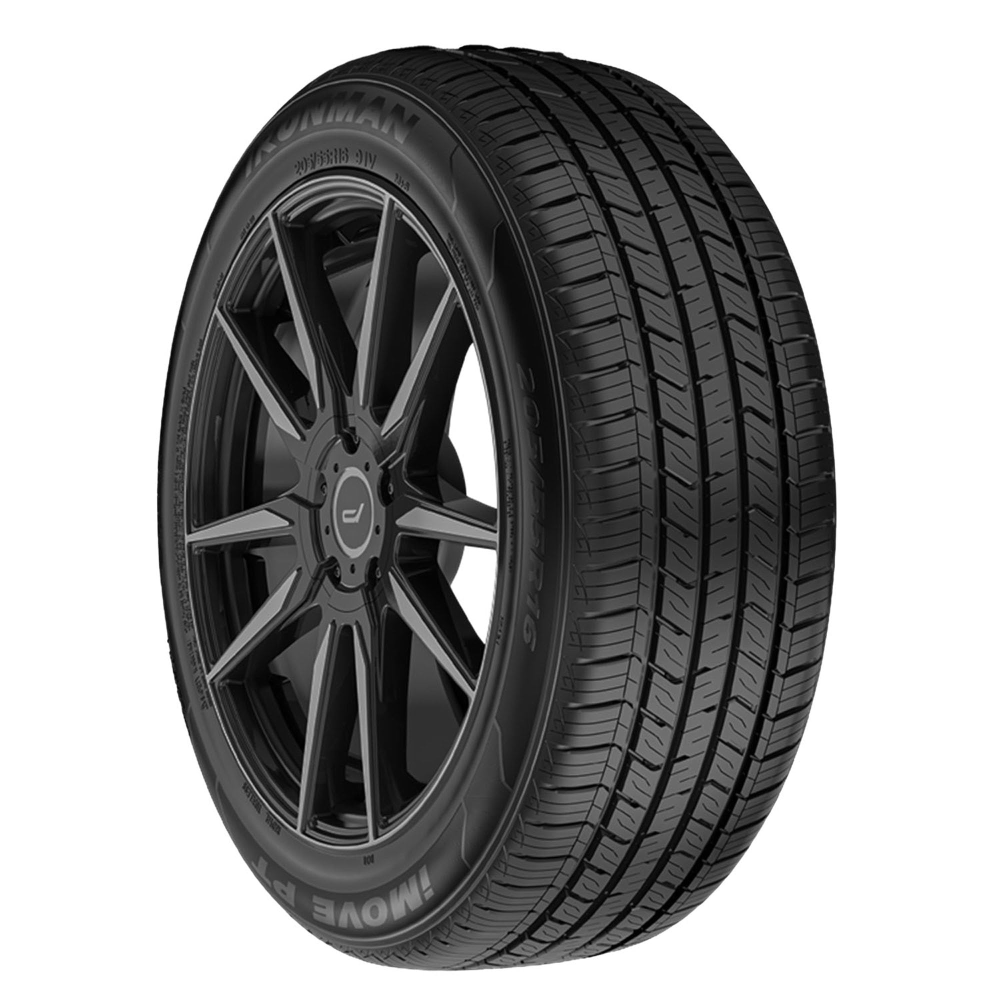 Ironman iMove PT All Season 205/55R16 91V Passenger Tire - High Performance Tires for Sedans & Coupes - Perfect for Year-Round Driving in All Weather Conditions