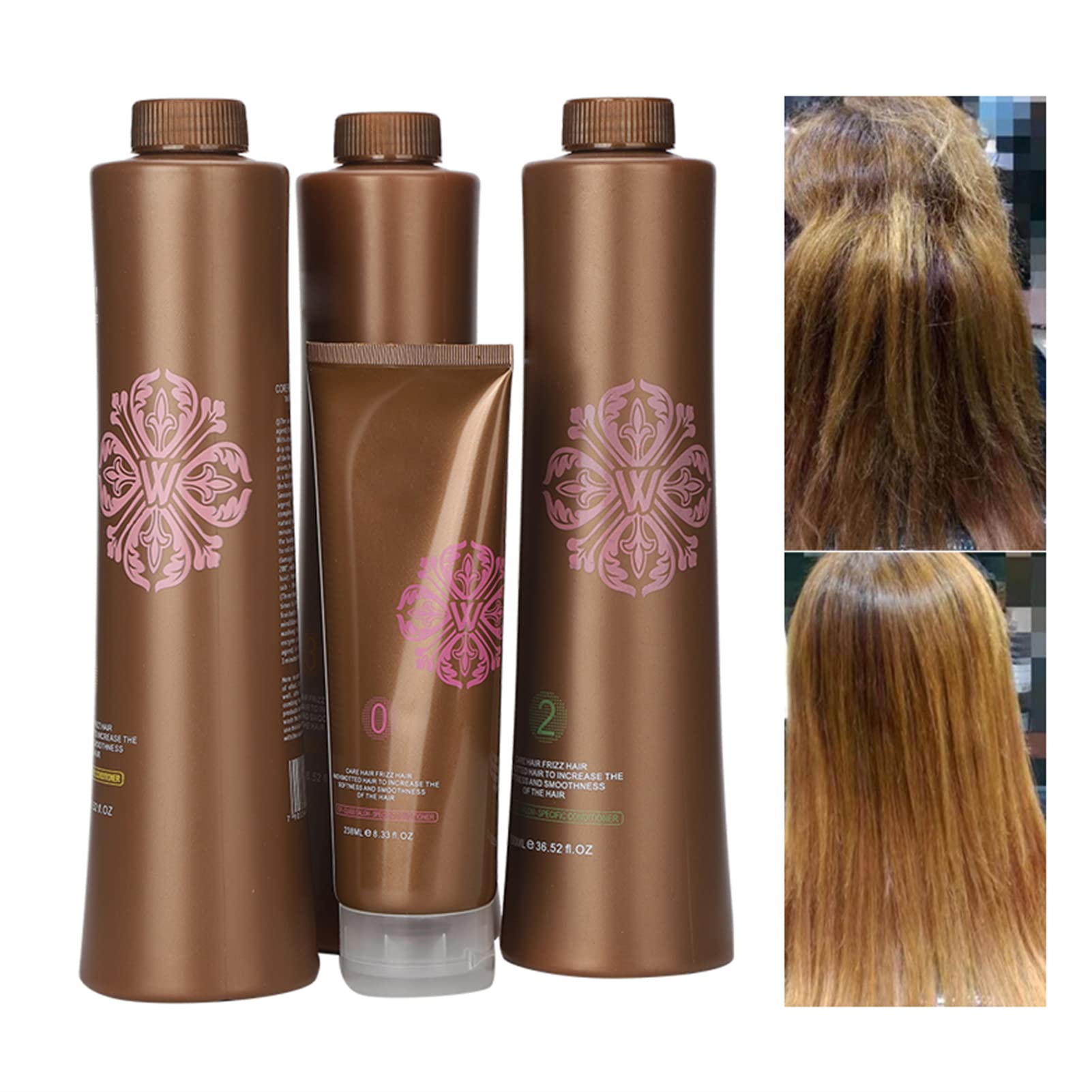 Shanrya Hair Care Set - 4 in 1 Hydrating Hair Gel for Dry Hair, Moisturizing Treatment to Balance Water & Oil, Leaves Hair Clean & Nourished - Perfect for Daily Styling, Salon-Like Results at Home