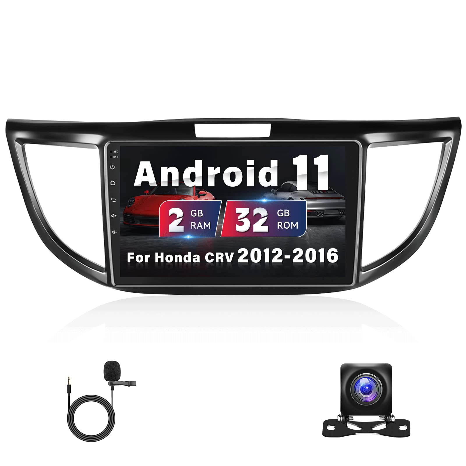 2012-2016 Honda CRV Android 11 Car Stereo with 9