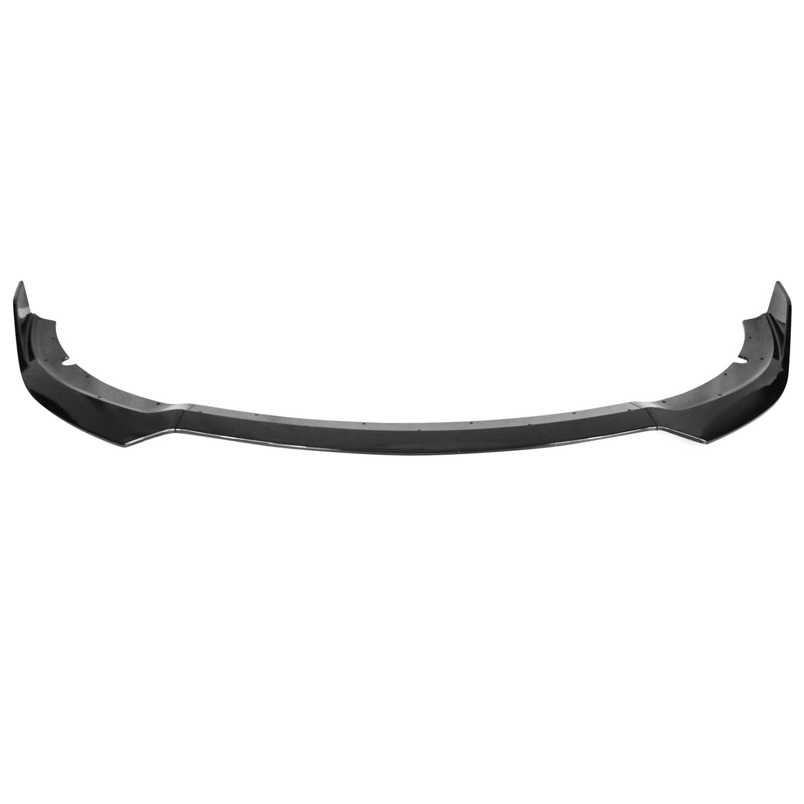**FREEMOTOR802 Gloss Black ABS Plastic Front Bumper Lip Kit (3-Piece) for 2015-2023 Dodge Charger SRT – Aggressive Style & Enhanced Aerodynamics – Perfect for Car Shows & Street Performance**