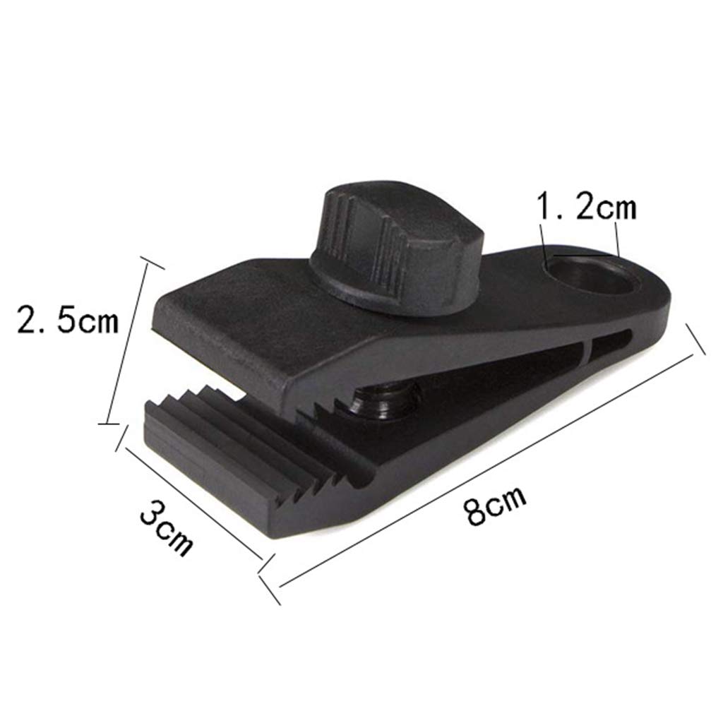 Heavy Duty Reusable Linoleum & Tarpaulin Clips with Screws - Secure Coverings for Trucks, Boats, Camping & Outdoor Use