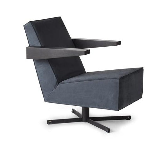Gerrit Rietveld Press Room Chair by Spectrum - Mid-Century Modern Design for Office, Living Room & Workspace