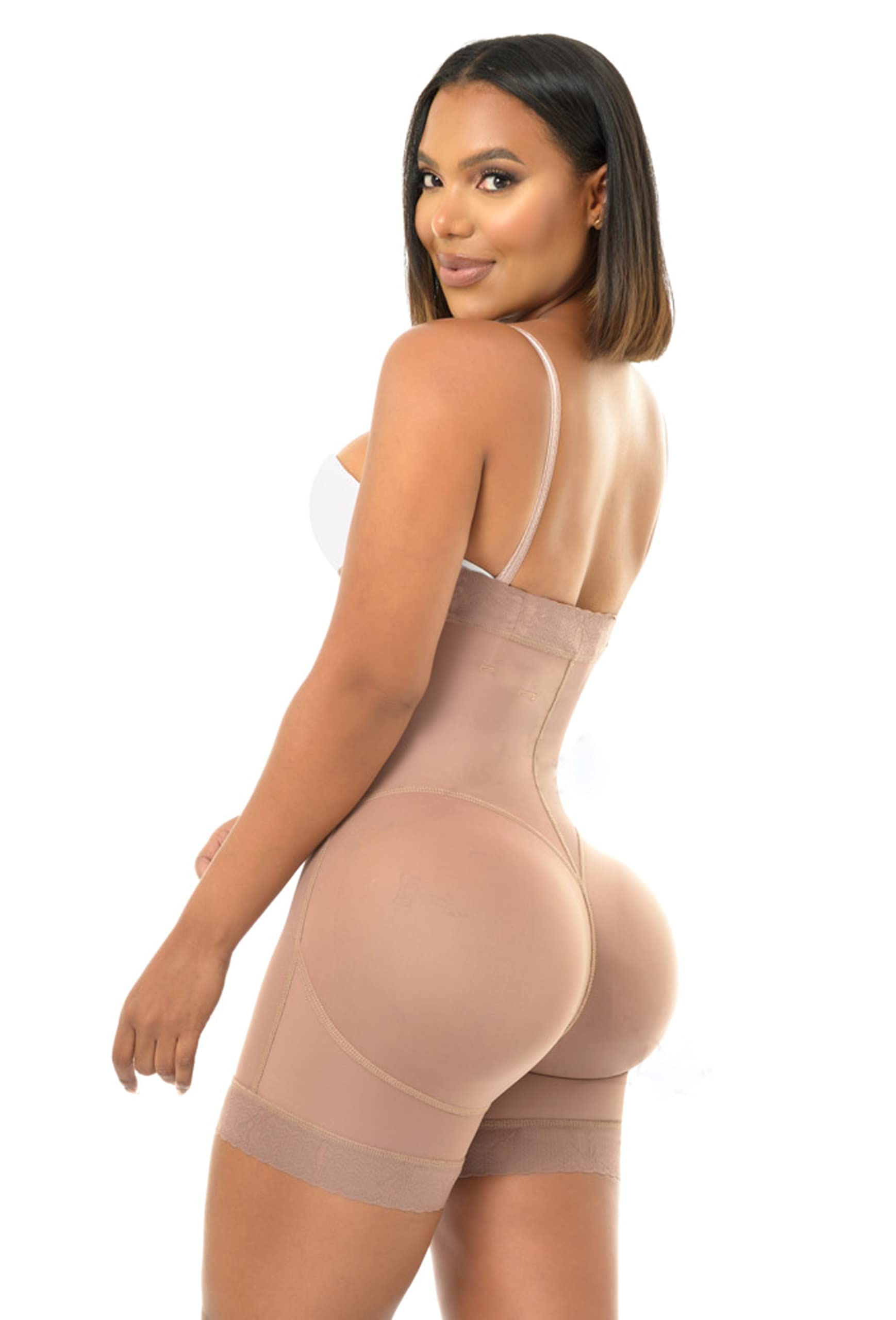 Melibelt 2020 Colombian Shapewear for Women - Strapless Compression Garment, Waist Trainer & Body Shaper - Perfect for Tummy Control, Postpartum Recovery & Special Occasions