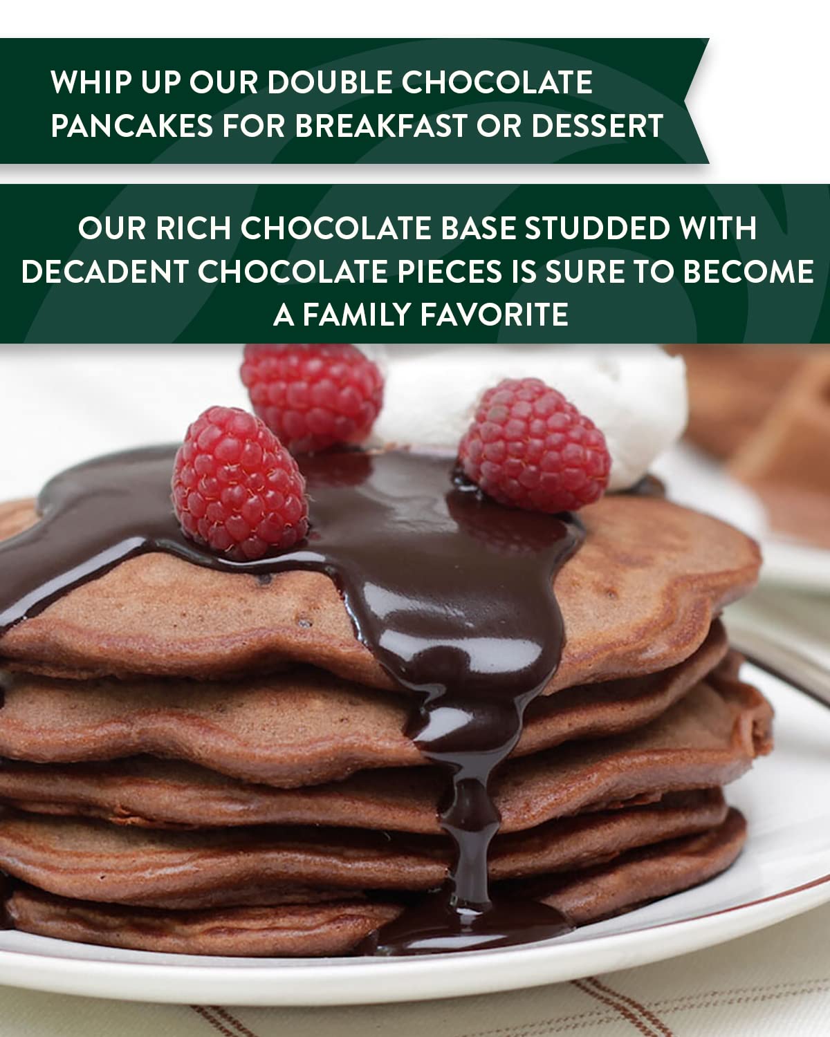 Stonewall Kitchen Double Chocolate Pancake & Waffle Mix with Strawberry Jam 2-Pack - Gourmet Breakfast Bundle for Pancakes, Waffles & Toast - Perfect for Family Brunches & Holiday Gifting