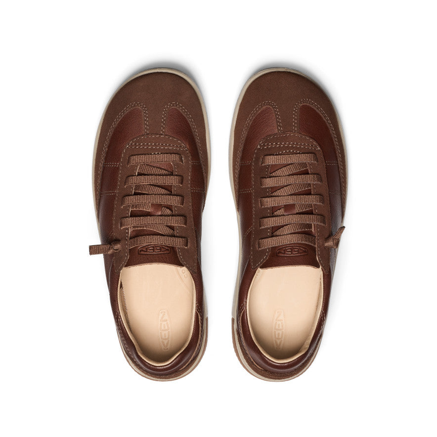 Men's KNX T Toe Sneakers - Dark Earth/Plaza Taupe Color | Comfortable Casual Shoes for Walking, Running & Everyday Wear