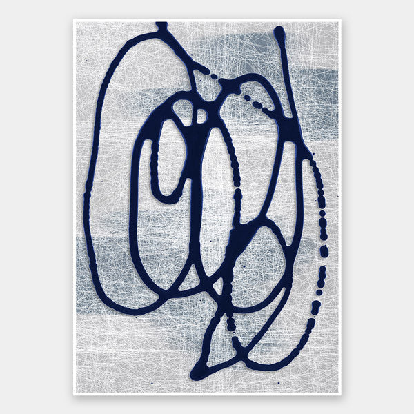 Disparity II Abstract Art Print - Premium Unframed Wall Decor for Living Room, Bedroom & Office | Modern Home & Office Decor